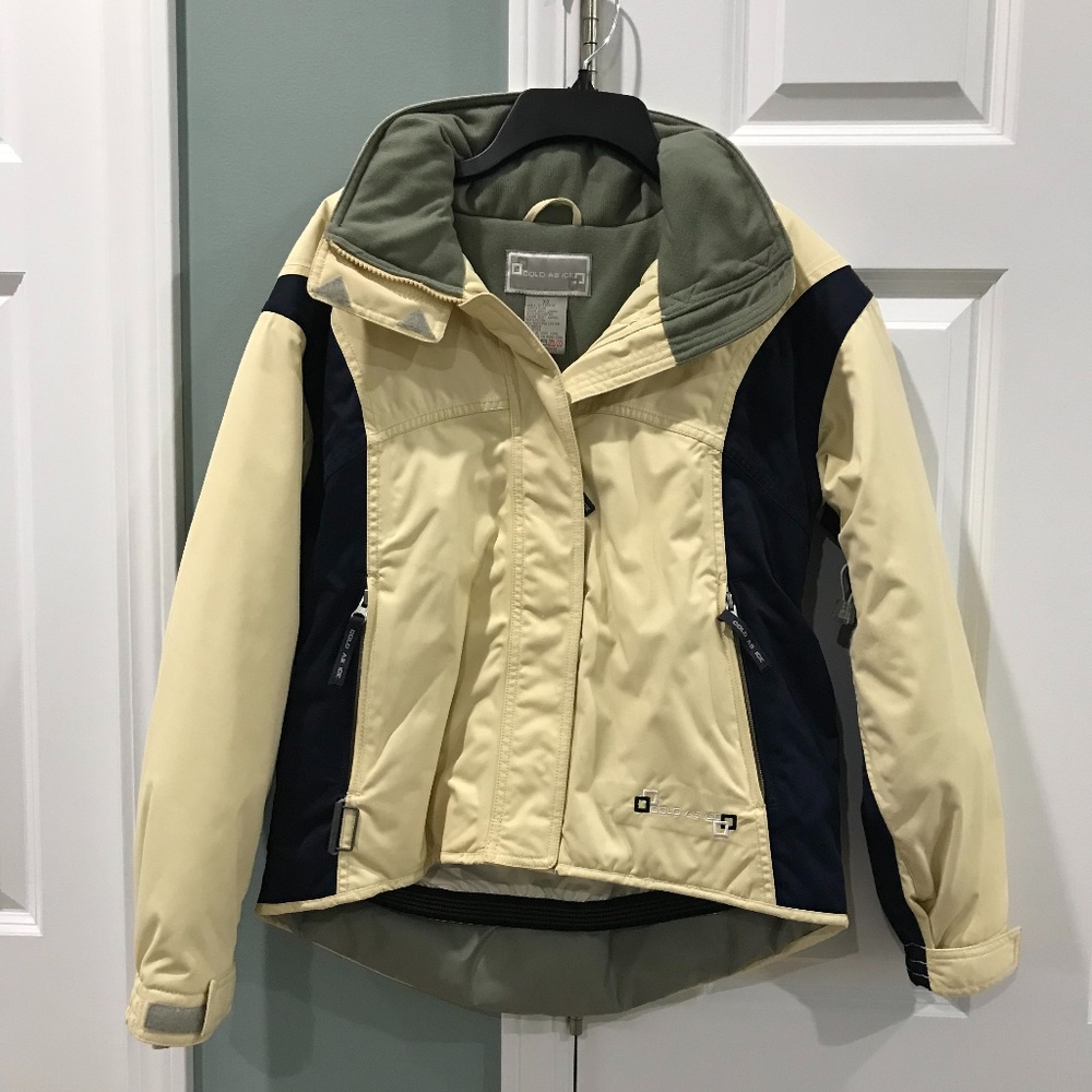 Cold As Ice Light Yellow Women's Ski Jacket